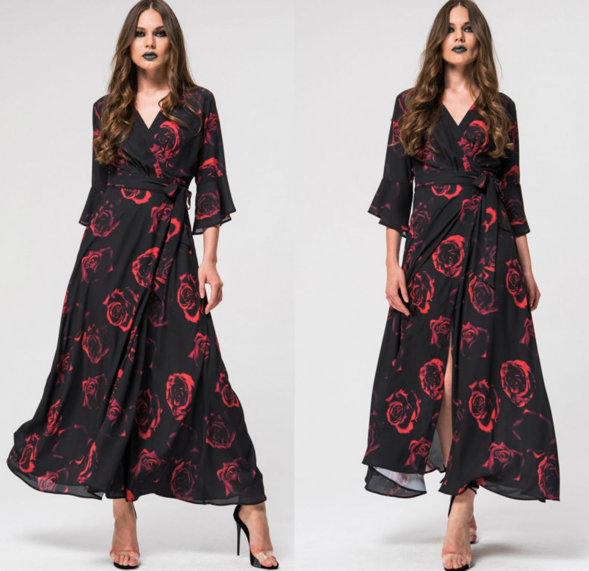 patterned mother of the bride dresses