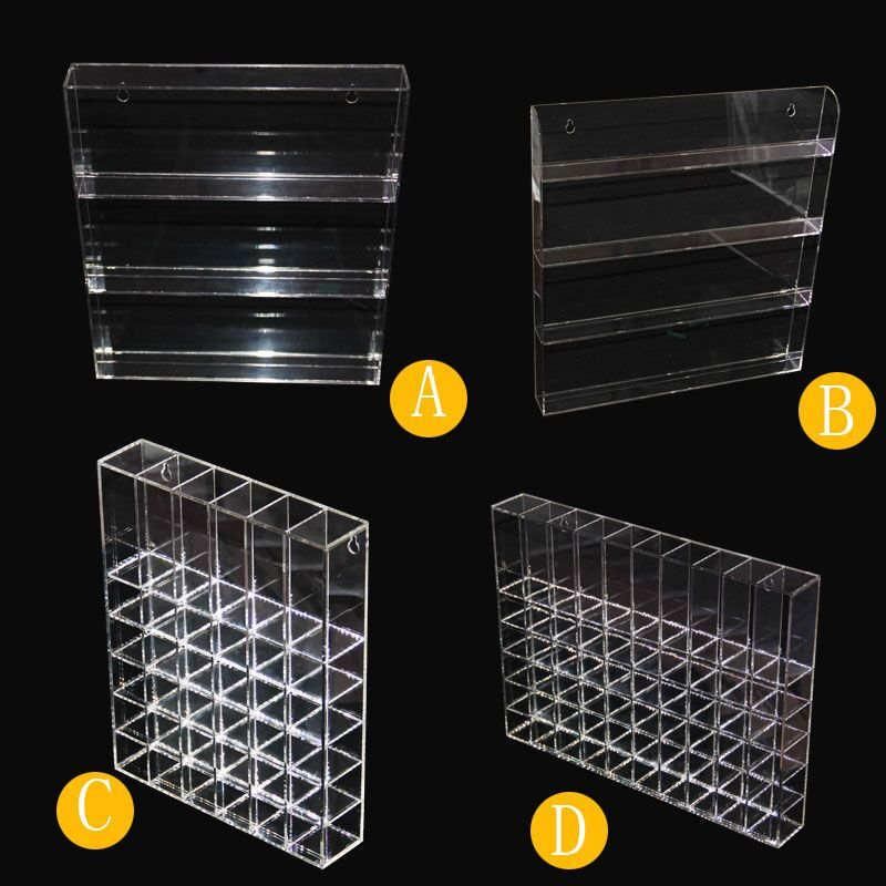 30ml E Liquid Display Wall Hang Clear Acrylic Stand Racks With Screw Plastic Nails For 30ml Eliquid Ejuice Vape Juice Bottles Showcase Hold Kuro Koiler Wire Coiling Micro Coil Tool From Dekelvin