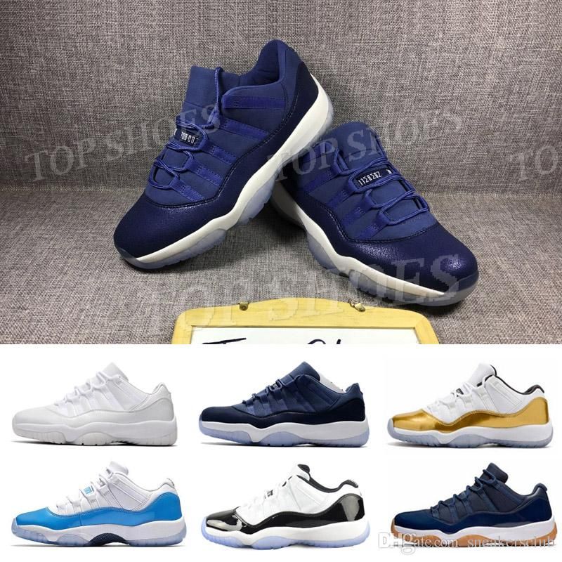 low top navy blue 11s