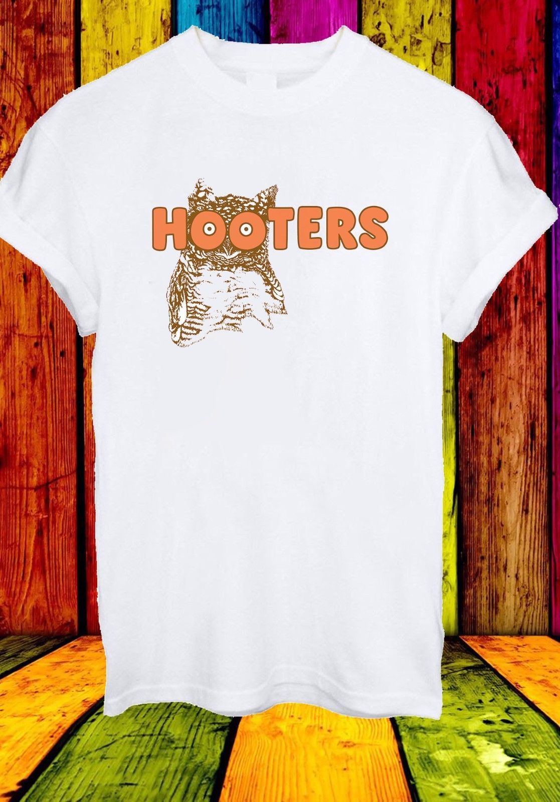 Hooters Owl Boobs America Usa Waitress 