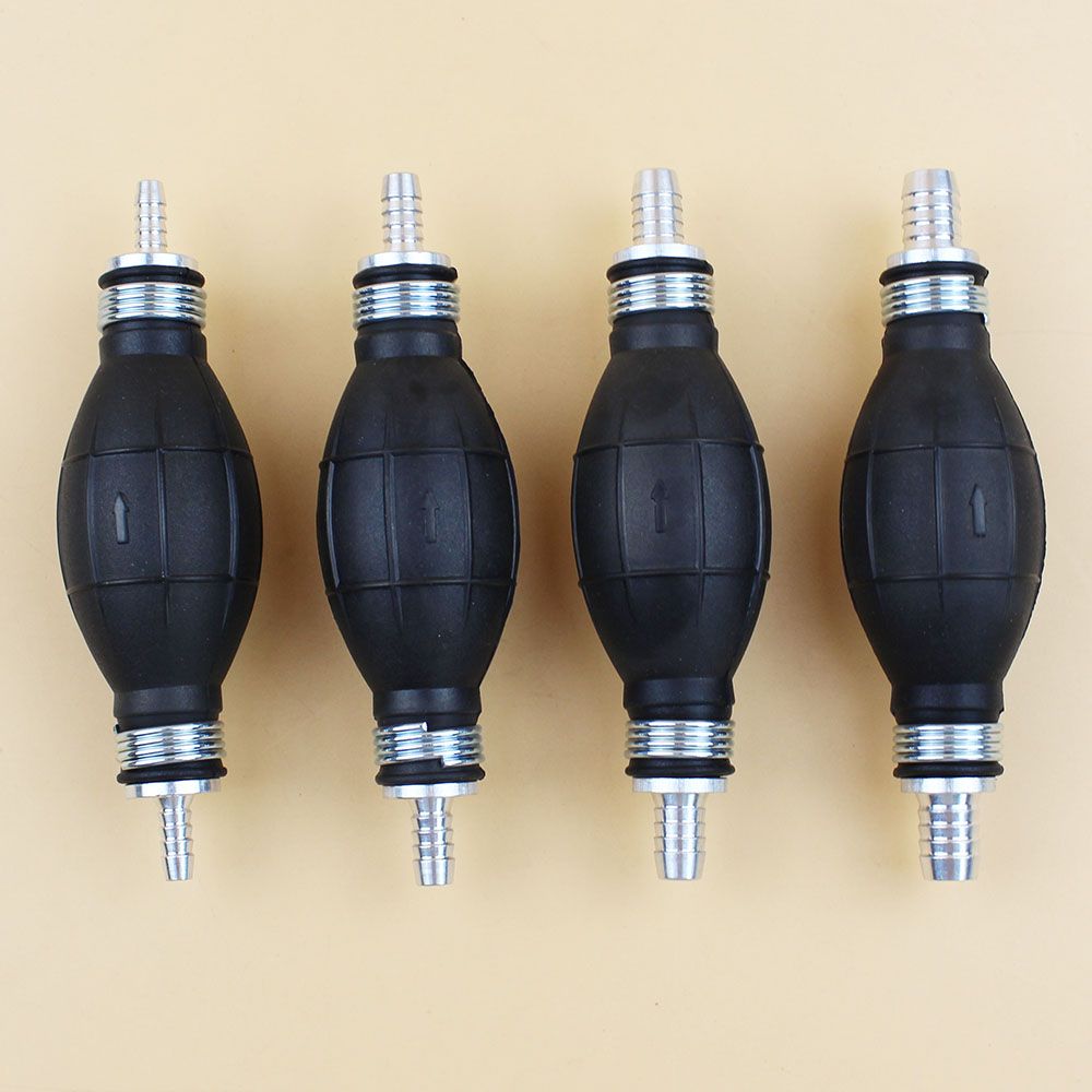 6/8/10/12mm Fuel Line Pump Primer Bulb Hand Gas Petrol Pumps Rubber And Aluminum