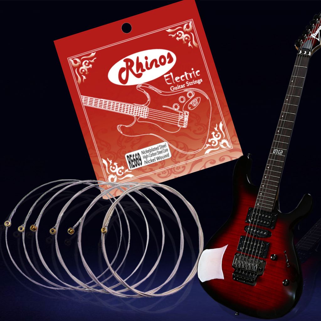Compra Rhinos RE669L Calidad Superior Cuerda Para Guitarra Eléctrica Níquel  Herida Ligera Tensión .010 .046 Barato | Entrega Rápida Y Calidad |  Es.Dhgate