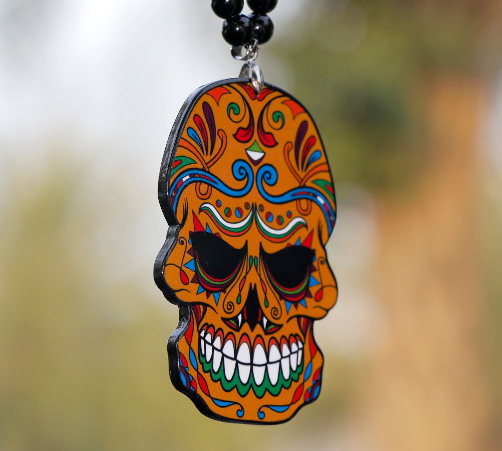 girly skull ornaments