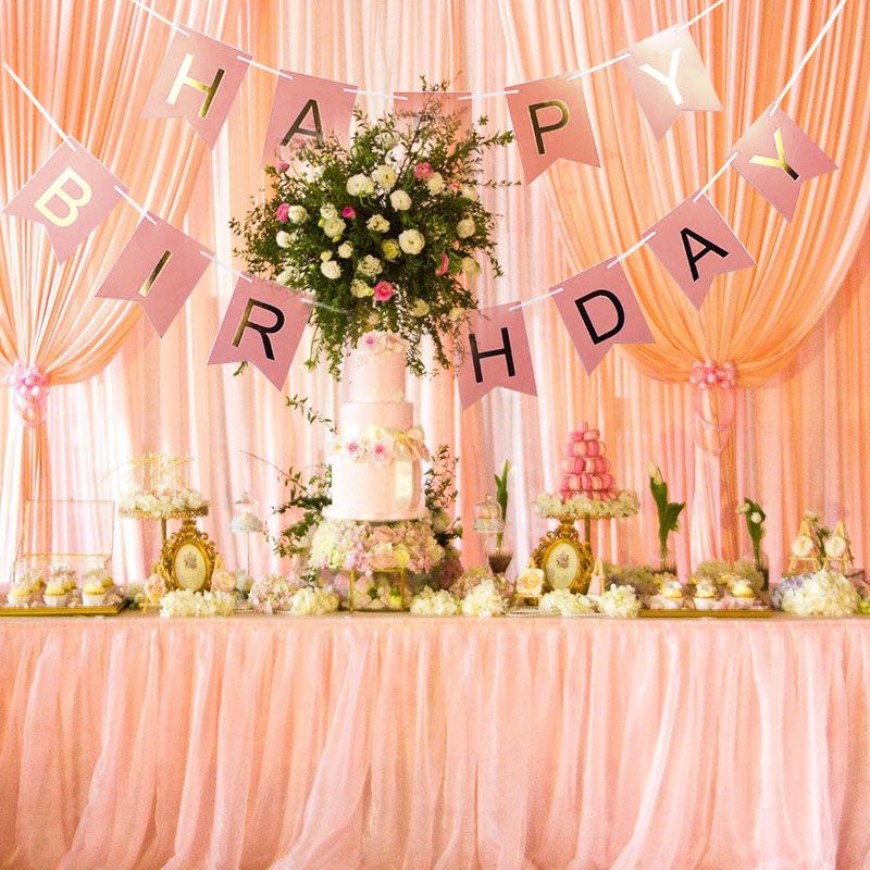 Multi Themes Happy Birthday Banner Baby Shower Birthday Party