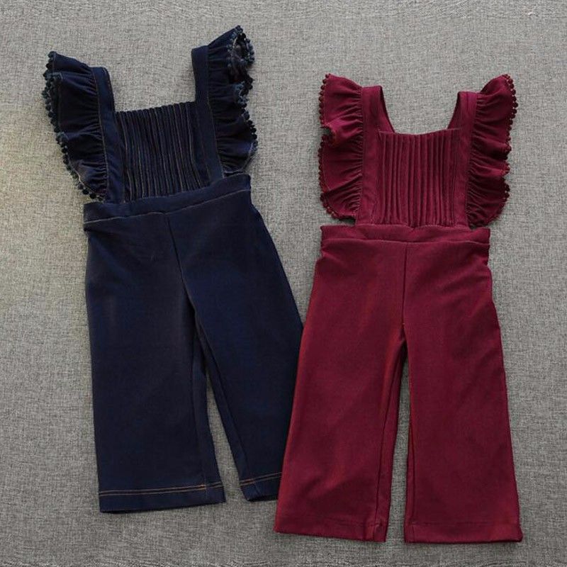 kids velvet jumpsuit
