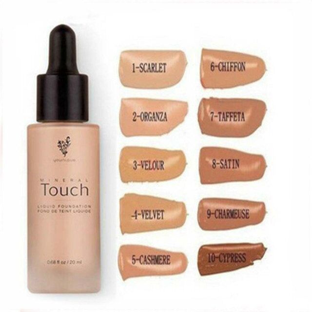 younique liquid foundation colors
