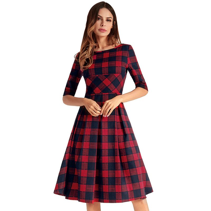 Vestido casual de tela de primavera Vestidos elegantes de la graduación de