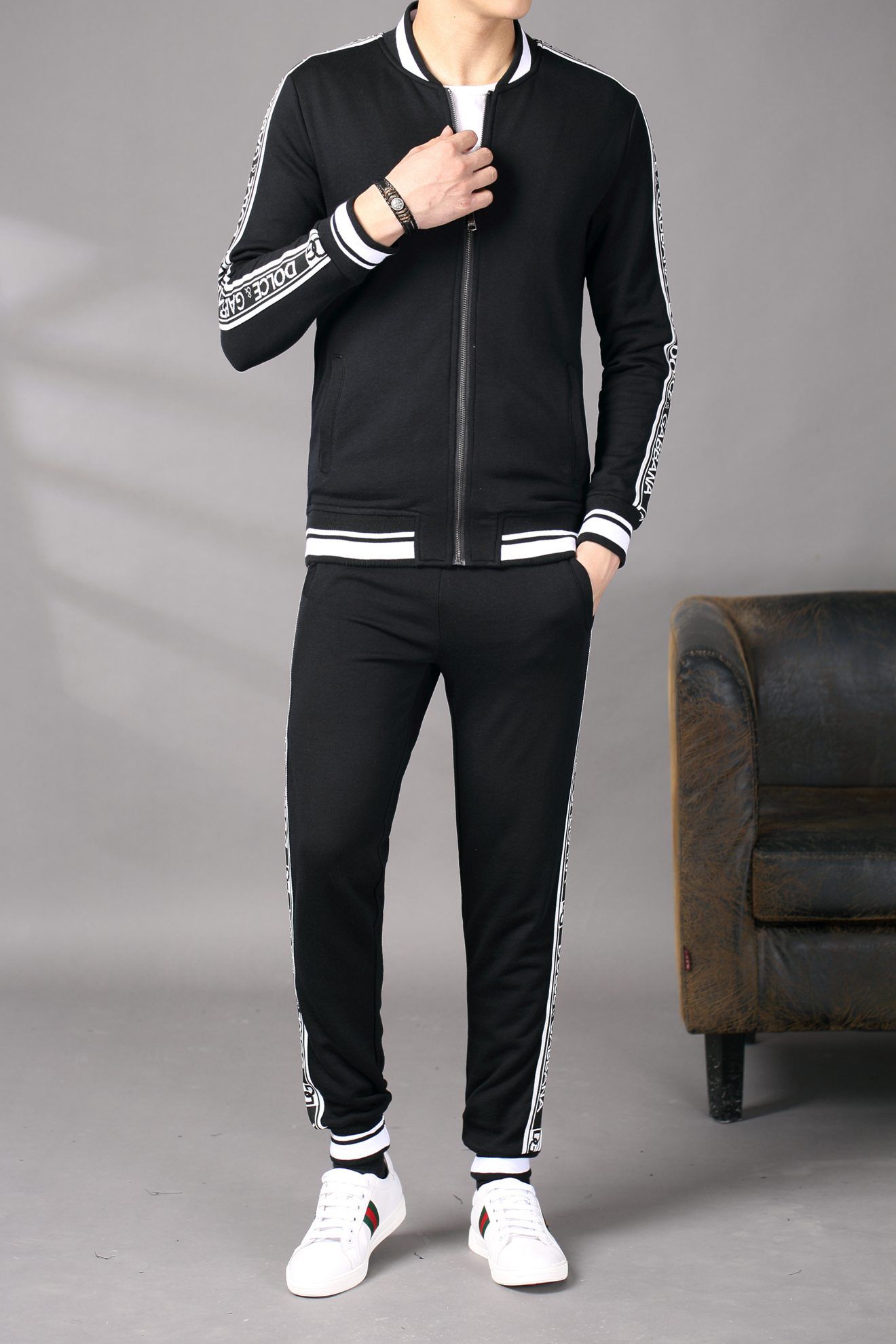 cheap black tracksuit