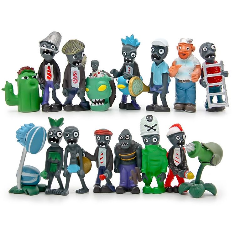 Plants vs. Zombies 16 patos de fogo Ice Melon Doctor figura escritório bonecas brinquedos Anime figura Plants vs. Zombies 16 patos de fogo Ice Melon Doctor figura escritório bonecas brinquedos Anime figura