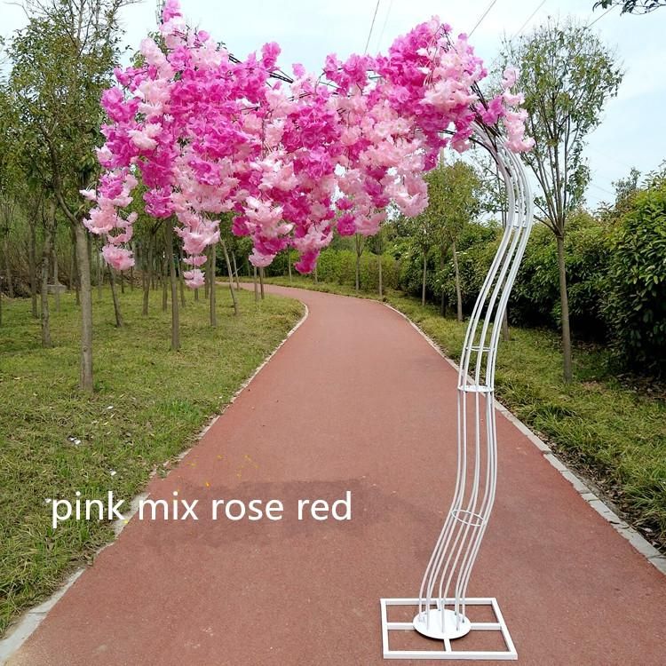 Розовый микс роза красный