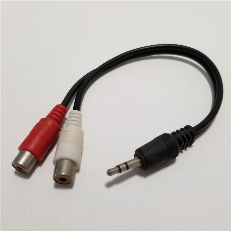RCA 3.5mm / TV / PC Altavoz Cable datos Cable de datos 1 a