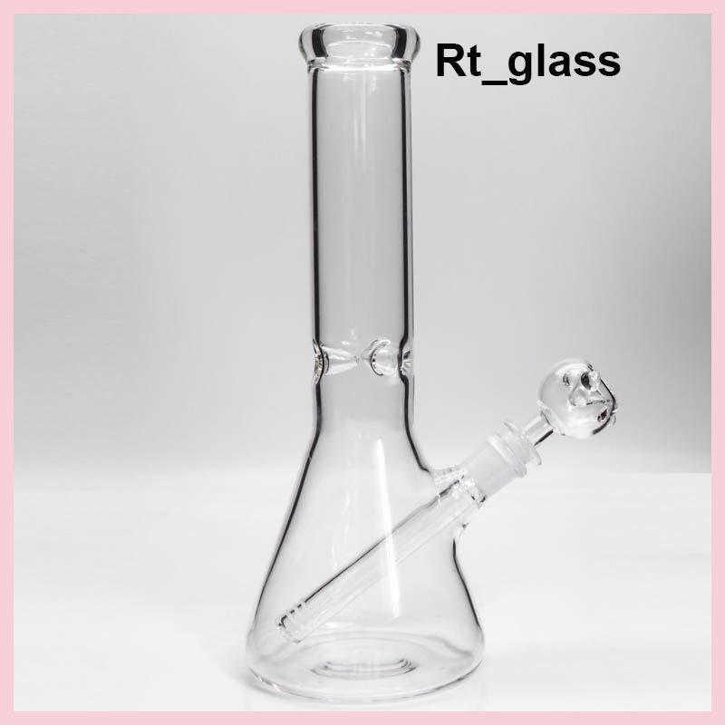 2021 Beaker Bong Simple Glass Bongs Ice Catcher Thickness Beaker Base