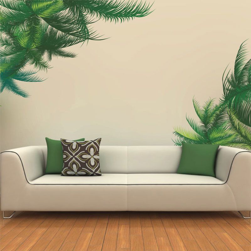 Green Leaf Fashion Vinyl Mural Decal Wall Stickers Poster For Rooms Glass Window Living Room Space Decals From Kity12 5 23 Dhgate Com - Palm Tree Stickers For Wall Green Leaf Fashion Vinyl Mural Decal Wall Stickers Poster For Rooms Glass Window Living Room Space Decals From Kity12 5 23 Dhgate Com - Palm Tree Stickers For Wall