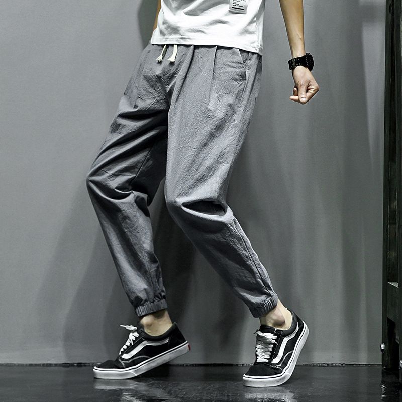 2020 Street Style Mens Capris Pants Sports Harem Pants Korean