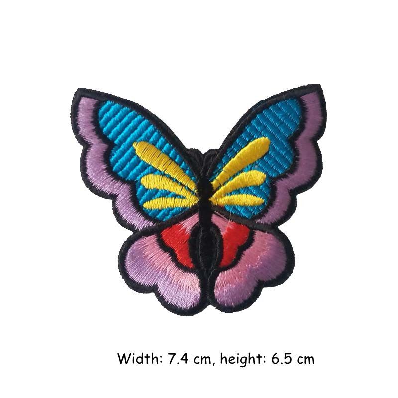 Name It T-Shirt a Righe con Patch Farfalle