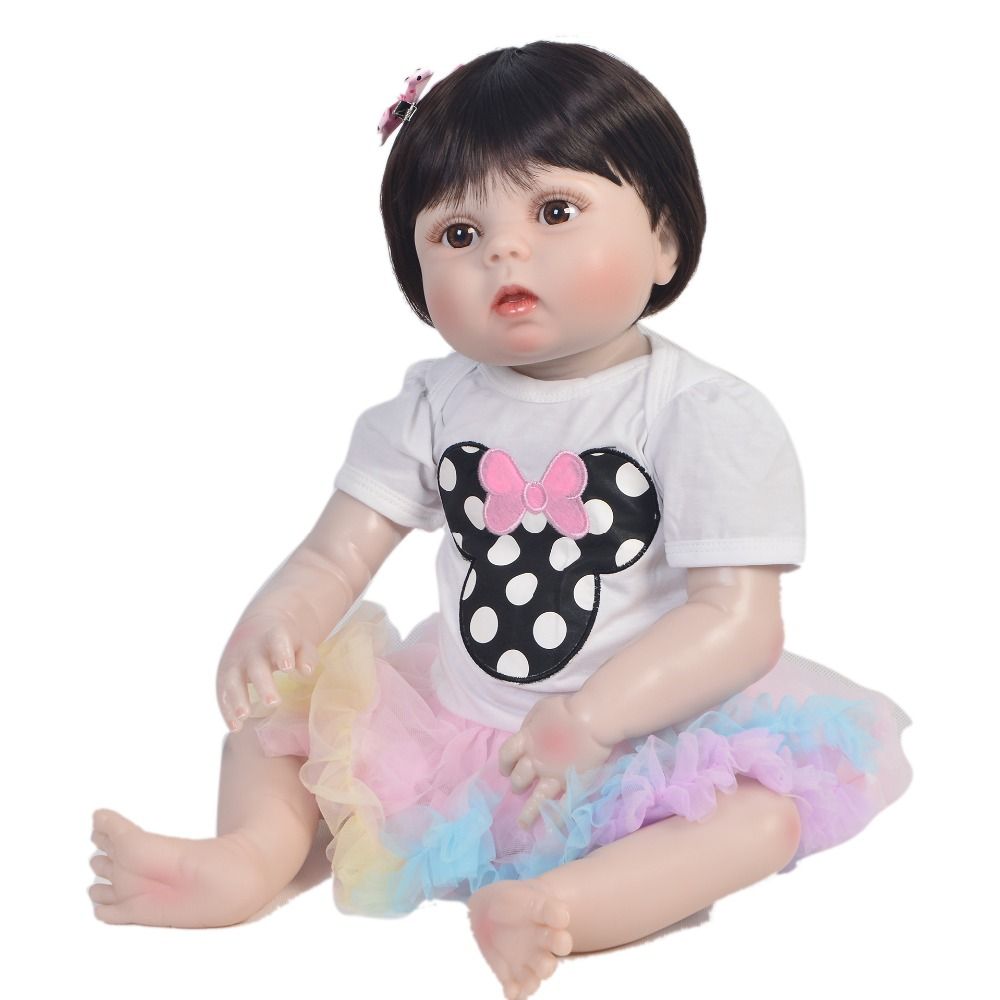 100 silicone baby dolls