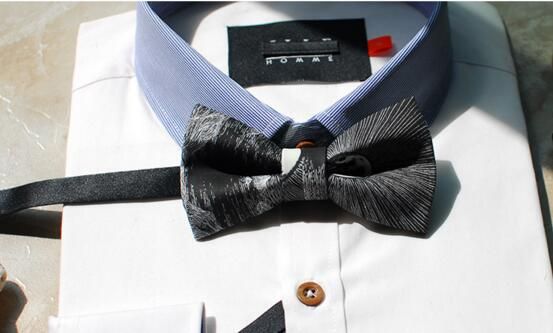 

fashion west fell line terms wedding bow tie fashion bow ing, Black;gray