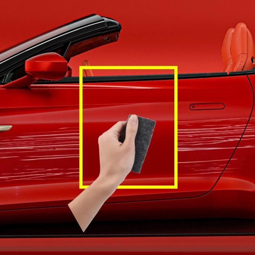 Amazing Car Remove scratches SCRATCH ERASER A Magical Cloth Clear Coat Fast Fix