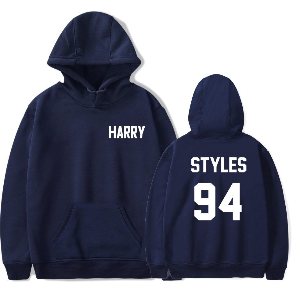 harry styles merch blue moletom com capuz