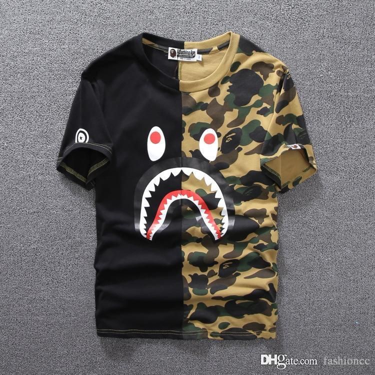 shark camo shirt
