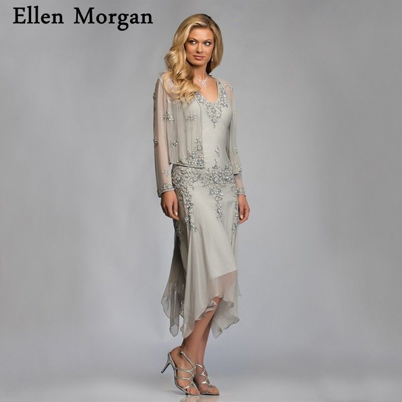 mother of the groom dresses with jackets summer