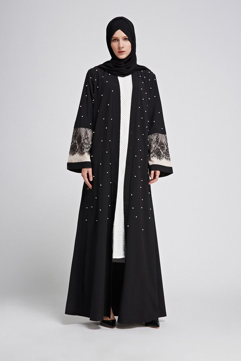 black abaya dress
