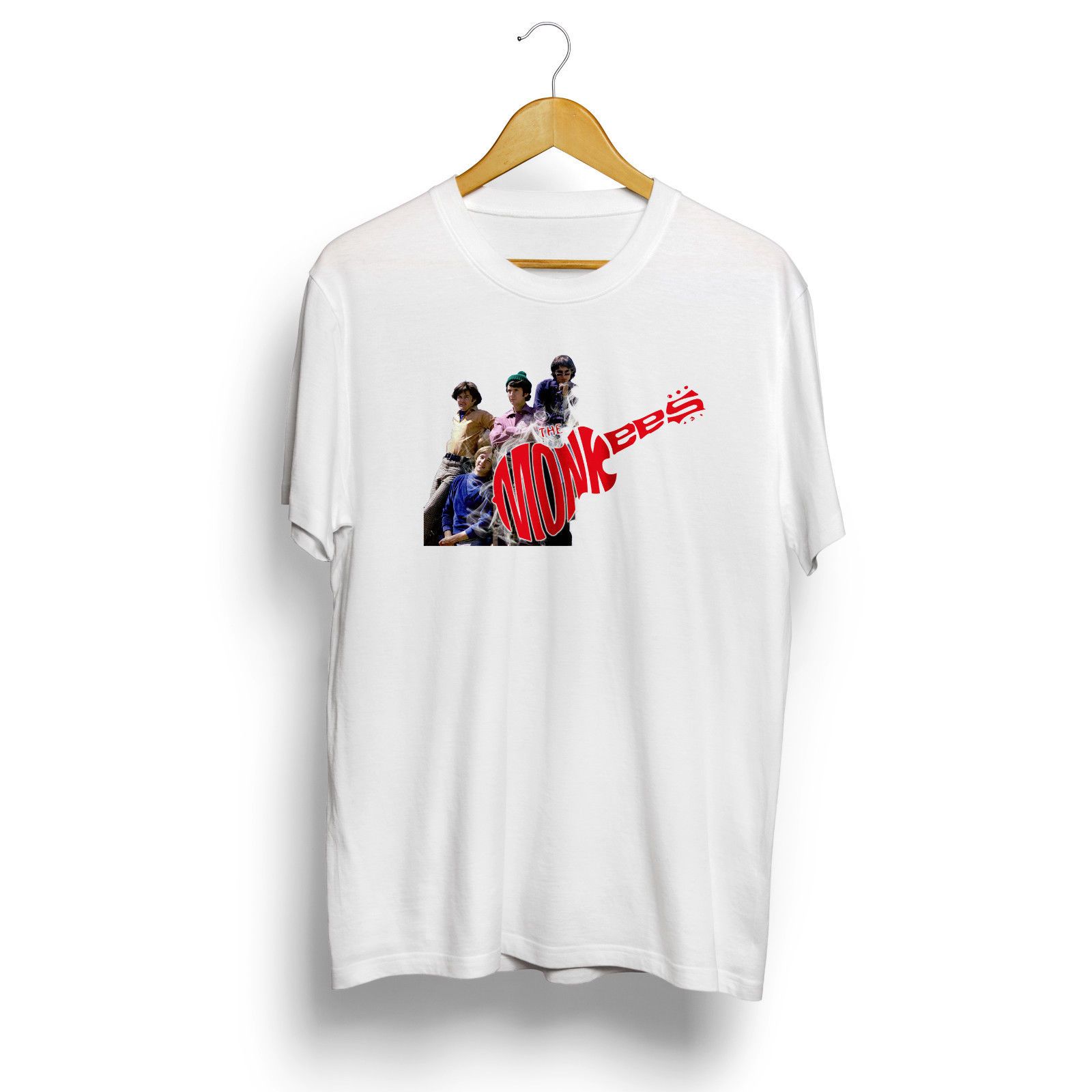 The Monkees Boys Fashion Classic Long Sleeve T-Shirt Boy Long Sleeve Cotton Round Neck T-Shirt