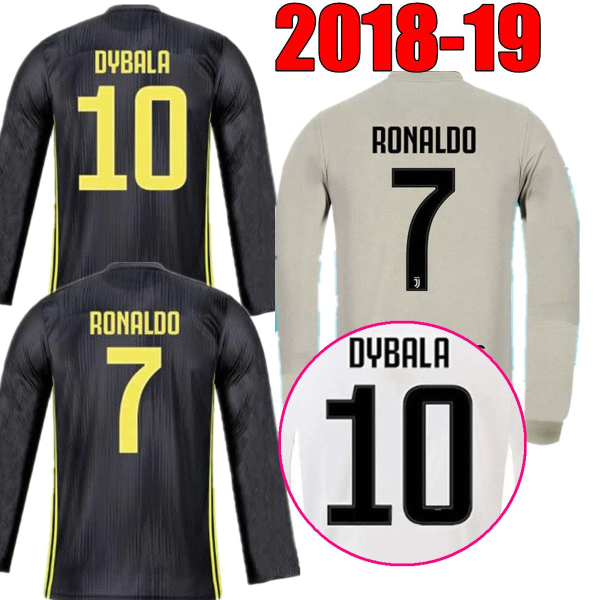 juventus jersey long sleeve 2018