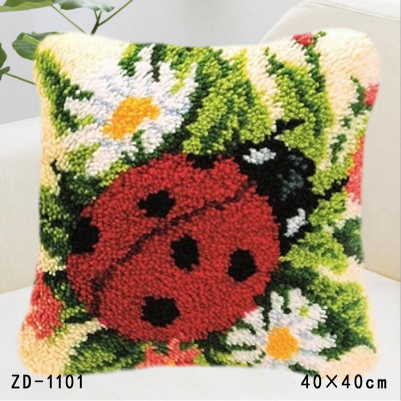 Smiley Face Latch Hook Kit Wonder Art 4915 New Sealed 8 Inch Square Finished Sz Wonder Art Smiley Face Latch Hook