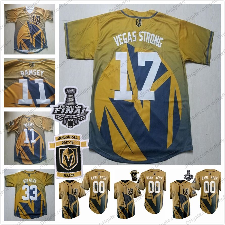 golden knights baseball jersey