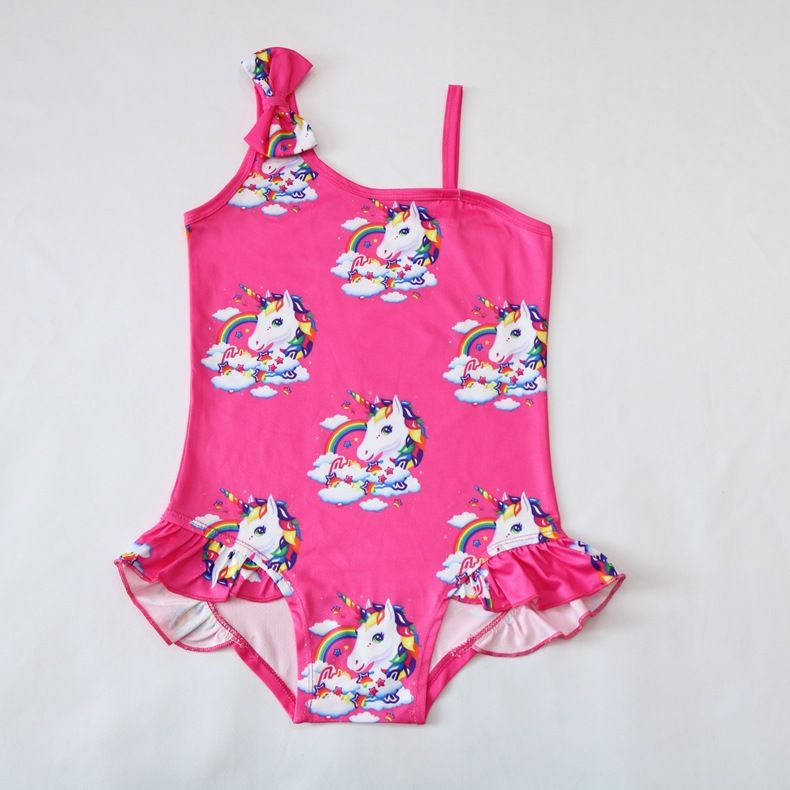 unicorn swimsuit size 8