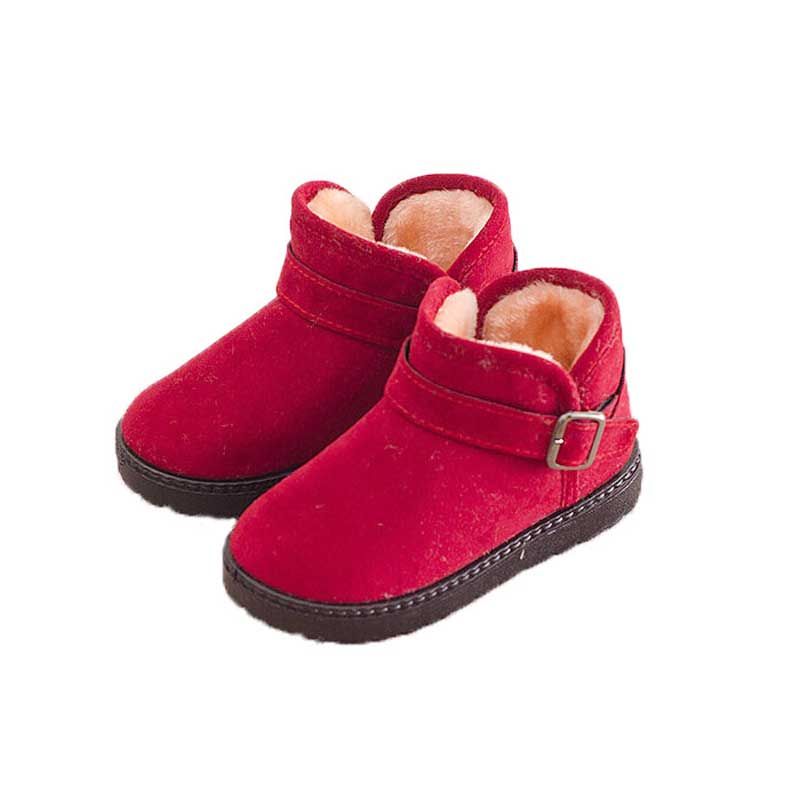 red boys boots