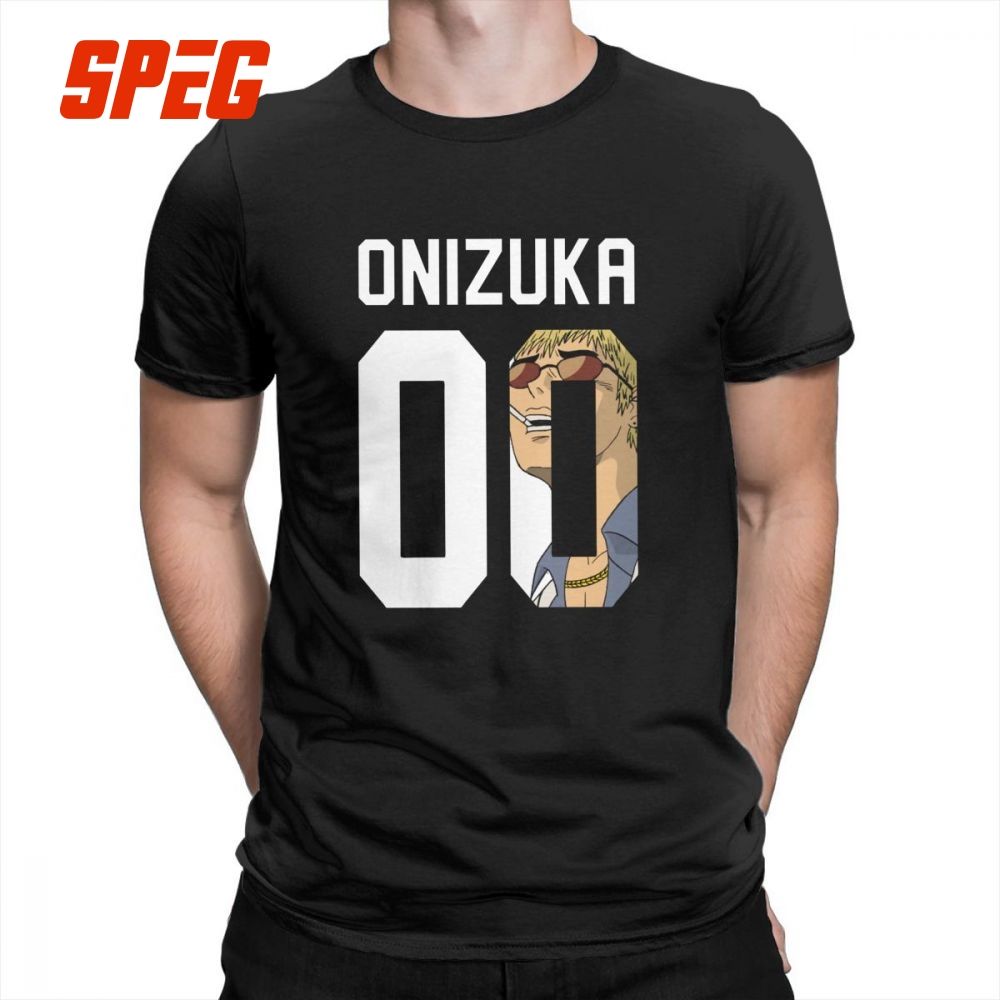 Gto Great Teacher Onizuka Onizuka Short Sleeves Male T Shirts