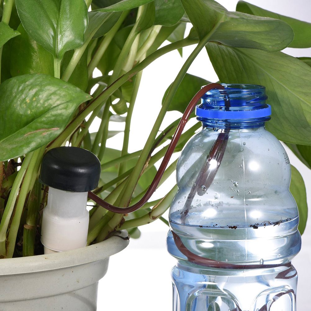 Oubest Self Watering Probes Indoor Automatic Watering System for House Plants Ceramic Slow Release (4 Pcs