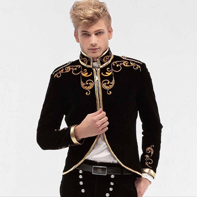 Acheter Fanzhuan Marques Vêtements Gothiques Costume Homme Fabriqué Homme Costumes De Bal Darrivée Nouveautés Smokings De Fête Costumes De Mariage