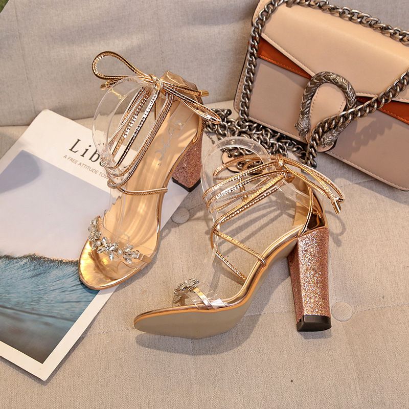 clear heels wholesale