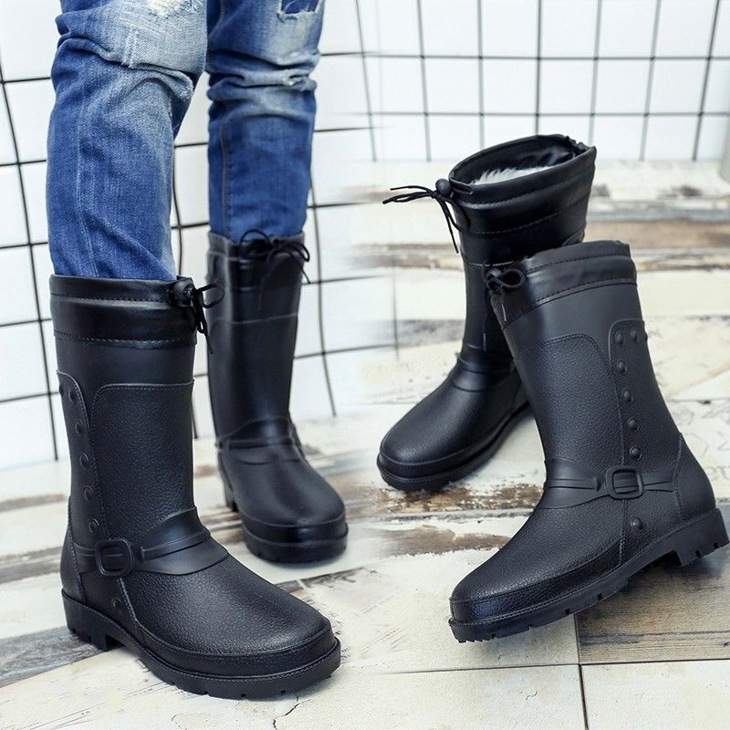 mens rubber rain shoes