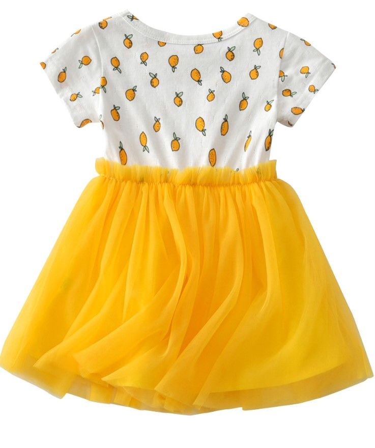 robe jaune citron