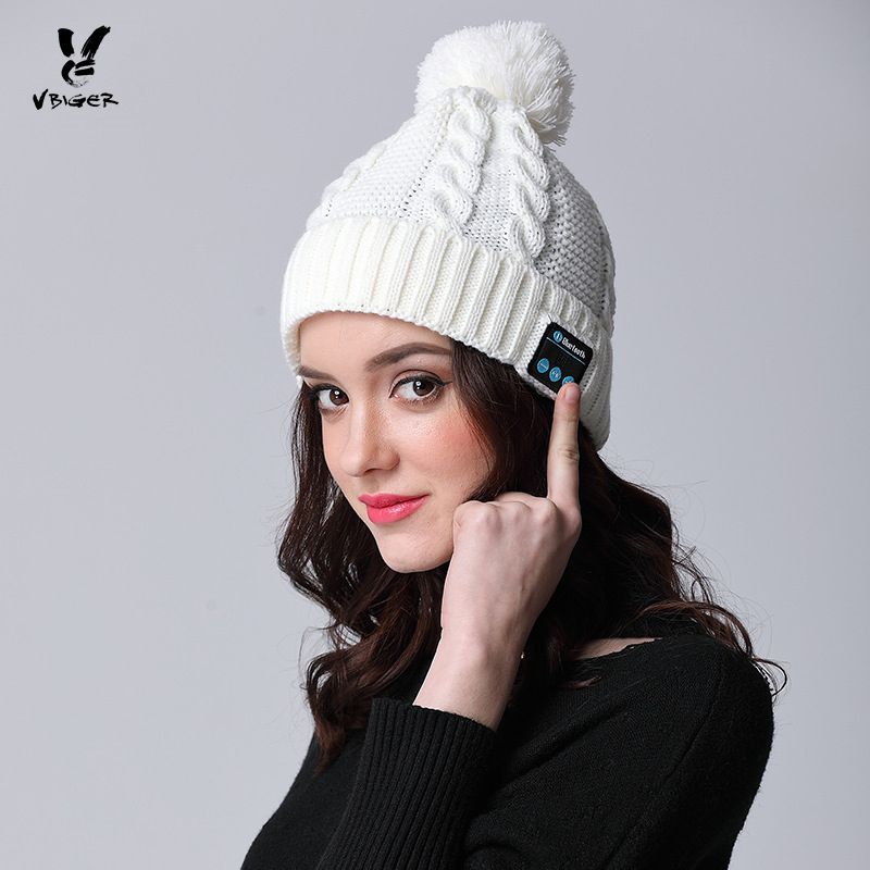 Acquistare VBIGER Donna Cappello Cuffia Bluetooth Senza Fili Binaurale  Smart Hat Skullies Berretti Cappello Fatto A Mano Inverno Caldo Cap Music  Knit Bonnet D18110102 Economico | Consegna Veloce E Qualità | DHgate Italy