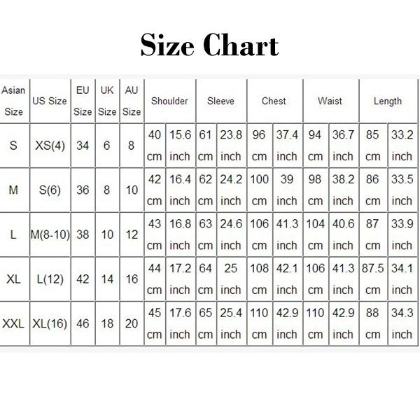 Apl Size Chart