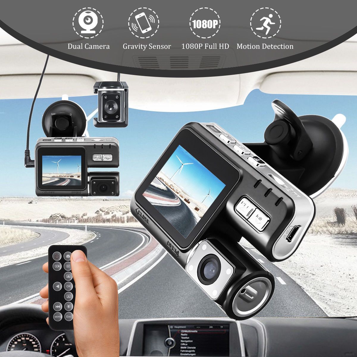 dash cam remote control car