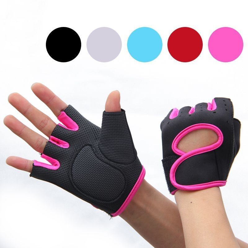 BUXIANGGAN Gants Gloves Gants De Fitness pour Hommes Rivets Noirs Gants De Sport pour Vélo Exercice De Gymnastique pour Hommes Gants Punk Demi-Doigts