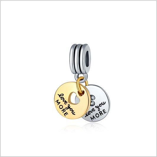 pandora charms love you