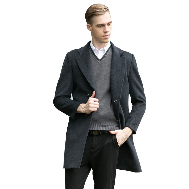 2021 Tailor Made New Fashion Brand Clothing Wool Jacket Men Business Casual Slim Fit Mens Pea Coat British Style Amp Blends Winter From Southb 89 51 Dhgate Com Fashion Brand Clothing Wool Jacket Men, Fashion Brand Pea Coat