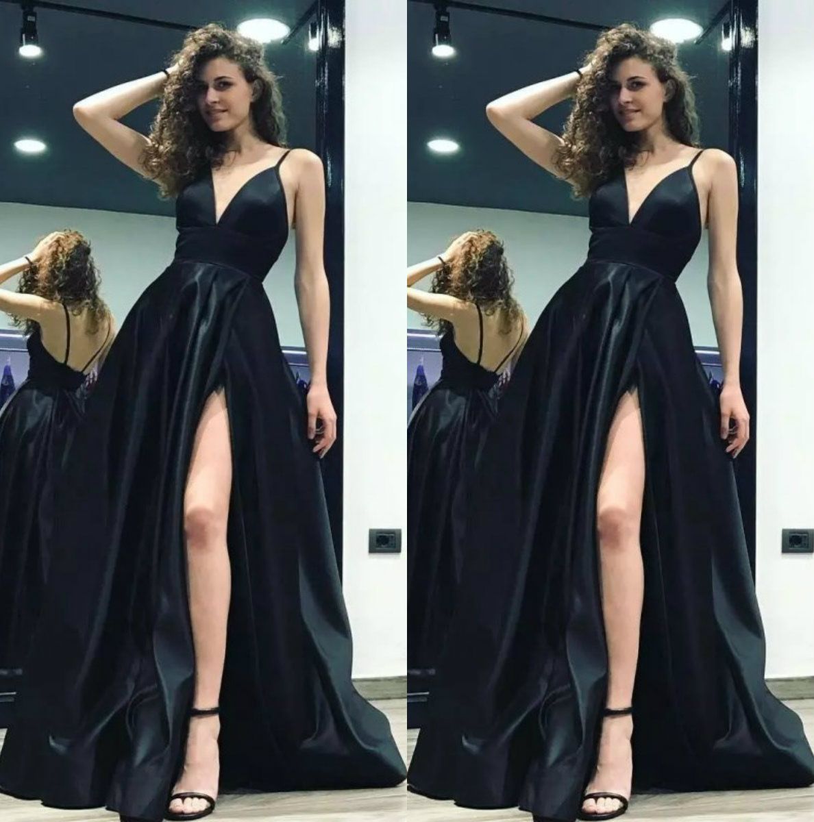 black prom gown 2019