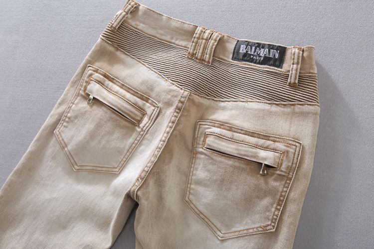 BALMAIN Мужская Мода Легкий Стрейч 