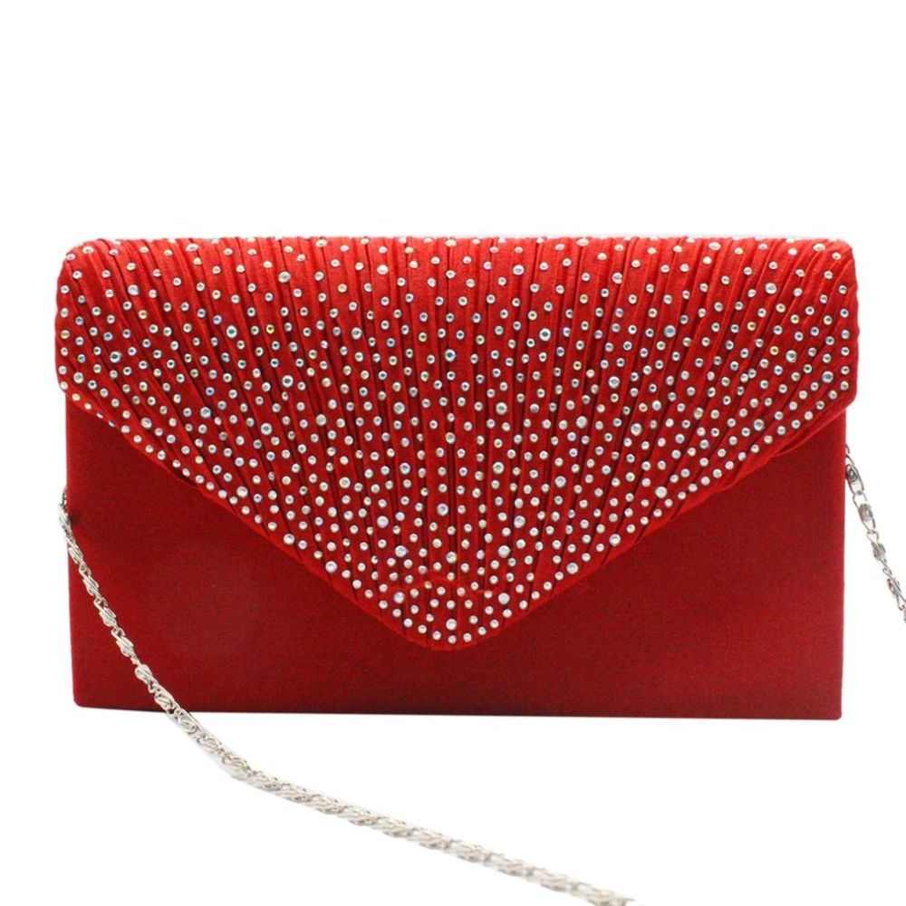 red clutch bag cheap