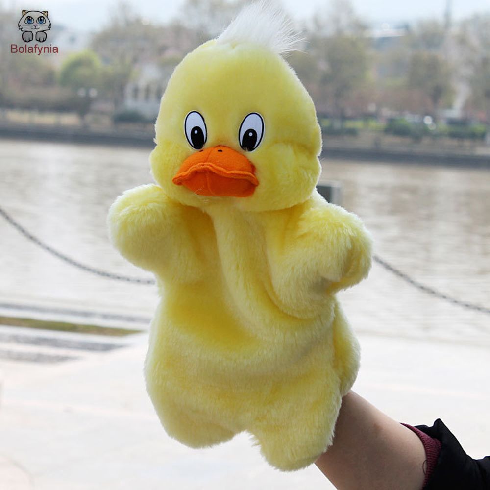 small yellow duck stuffed animal
