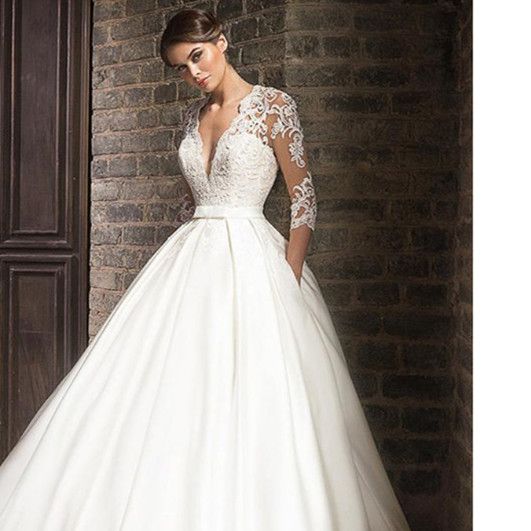 a line wedding dresses 2018