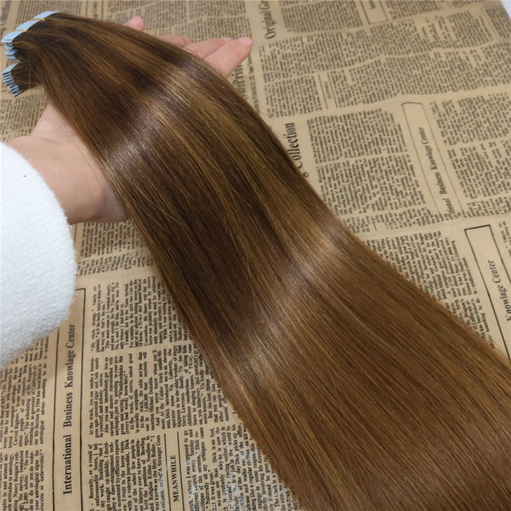 Real Remy Human Hair Omber Tape ins Extensions Bronde color Skin Weft Tape on Hair Extensions 8A grade Glue in Extensions100g/40pcs Real Remy Human Hair Omber Tape ins Extensions Bronde color Skin Weft Tape on Hair Extensions 8A grade Glue in Extensions100g/40pcs